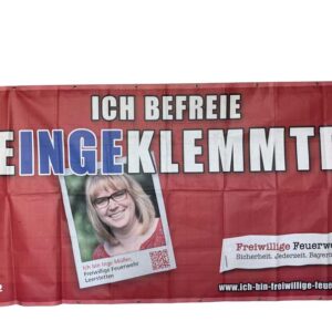 Banner: "Ich befreie Eingeklemmte"