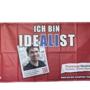 Banner: "Ich bin Idealist"