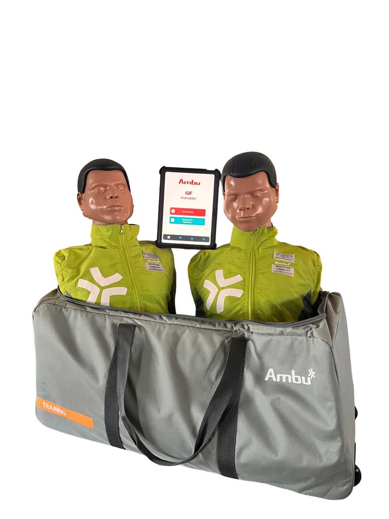 Reanimationspuppen-Set smart AMBU iQF