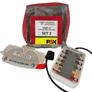 Set SimBox für Corpuls AED mit Übungsakku