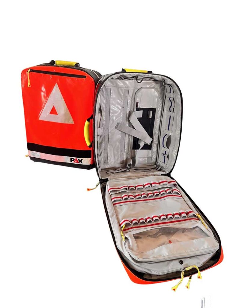 Übungsrucksack leer Orange PAX